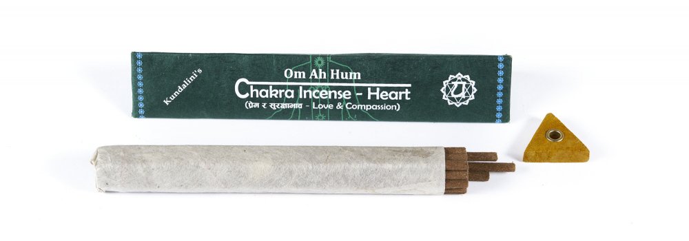 Om Ah Hum CHAKRA Incense: HEART. Jasmine.