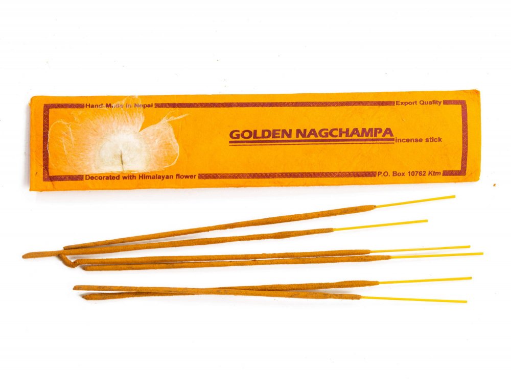 Naturalne kadzidełka -  GOLDEN NAGCHAMPA