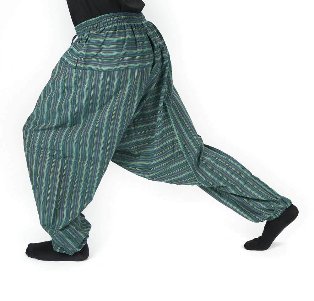 Striped Harem Pants