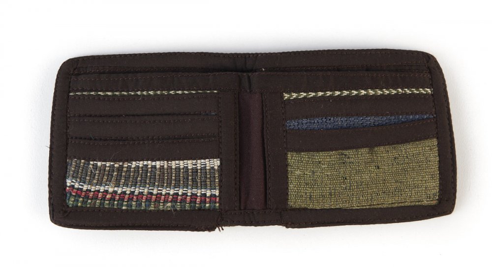 Himalayan Hemp and cotton card wallet
