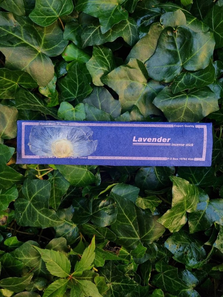 Naturalne kadzidełka na patyczkach HIMALAYAN FLORA - LAVENDER (lawenda)