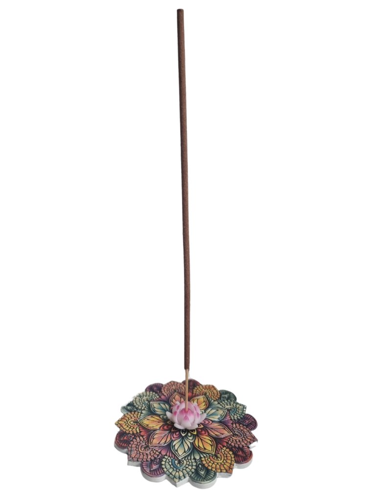 Incense holder MANDALA - colorful