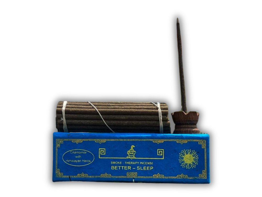 Ayurvedic incense Smoke Therapy: Better Sleep with Chamomile