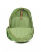 Plecak Himalayan Hemp z konopi zielony jednokolorowy. Standardowy rozmiar (mieści format A4). Posiada kieszeń na laptopa. Idealny do szkoły, pracy czy na uczelnię.