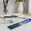 Double-sided incence holder galaxy