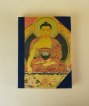 Handmade notebook with embroidered cover (Thangka): BUDDHA