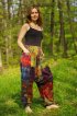 SZARAWARY Haremki Alladynki patchwork NEPAL etno hippie boho - wysokiej jakości luźne spodnie ręcznie robione w Nepalu.