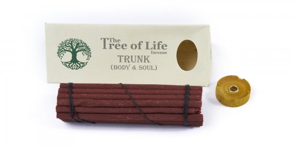 Najwyższej jakości kadzidła tybetańskie patyczkowe Tree of Life TRUNK PIEŃ o zapachu SANDAŁOWIEC SANDALWOOD DRZEWO SANDAŁOWE. Aromat żywiczny drzewny, działanie odprężające, relaksujące, wyciszające. Wykonane z masy roślinnej według tradycyjnej receptury.